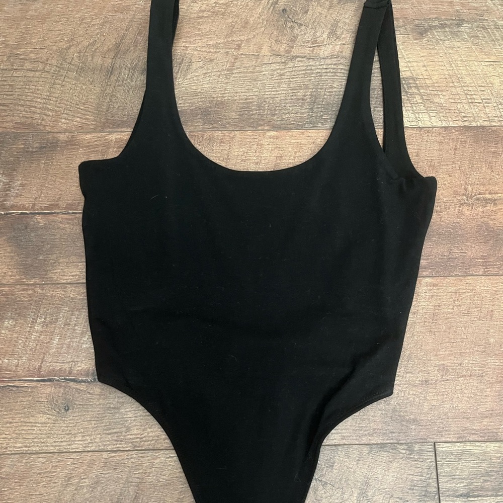 Open Back Garage Bodysuit